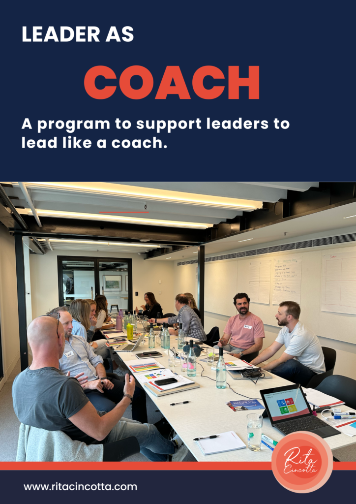 Leader as Coach - Rita Cincotta